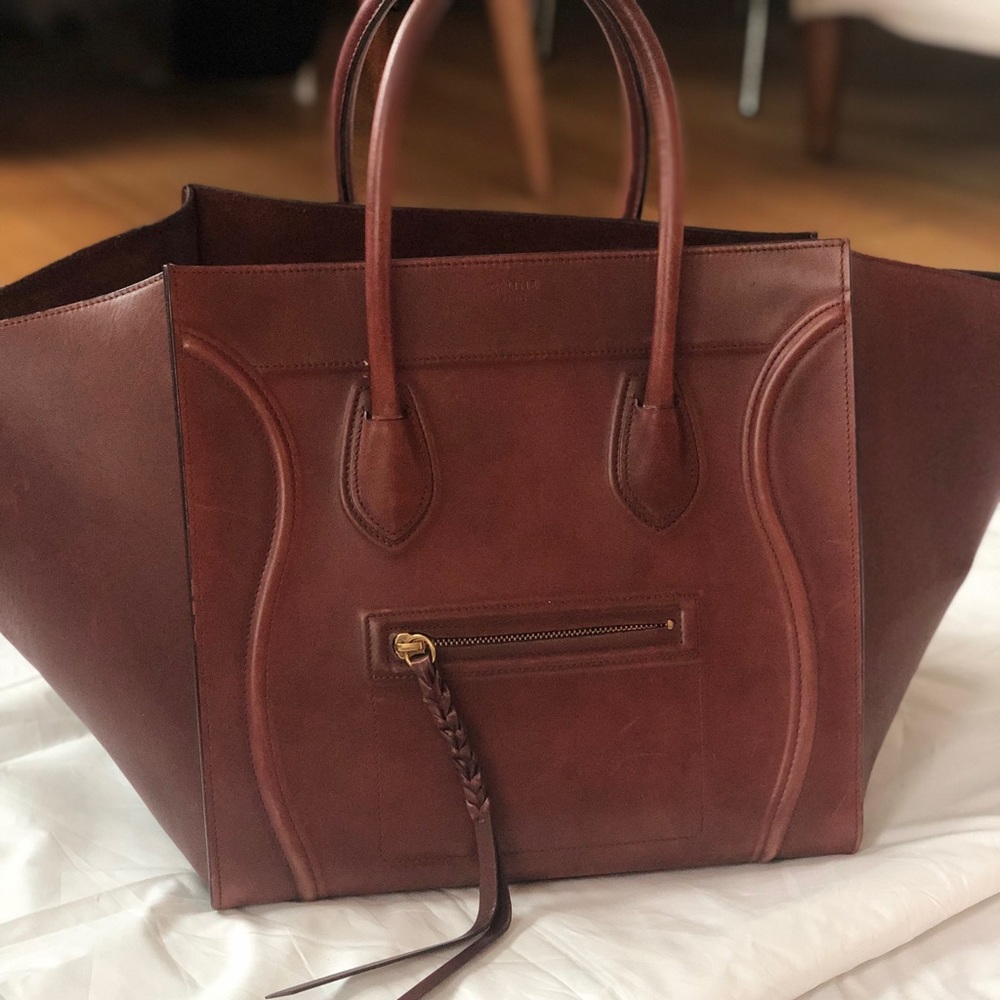 Celine medium luggage phantom